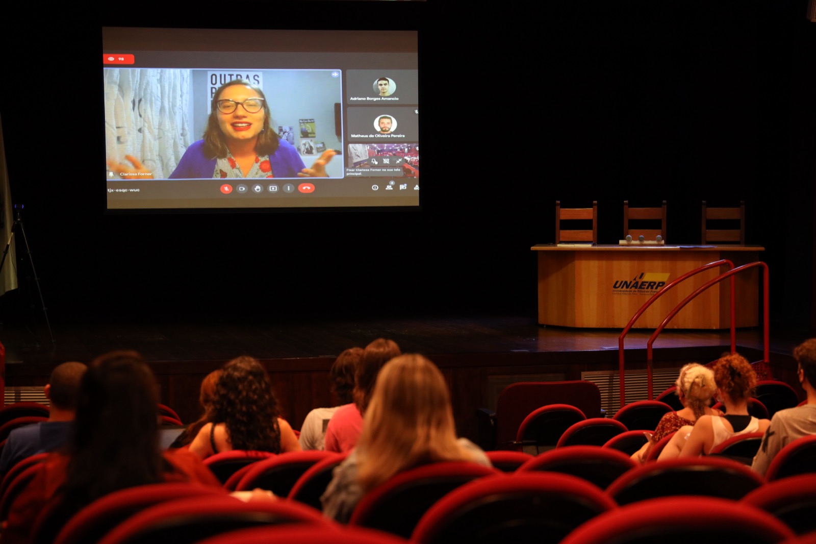 Momentos do curso de Relações Internacionais