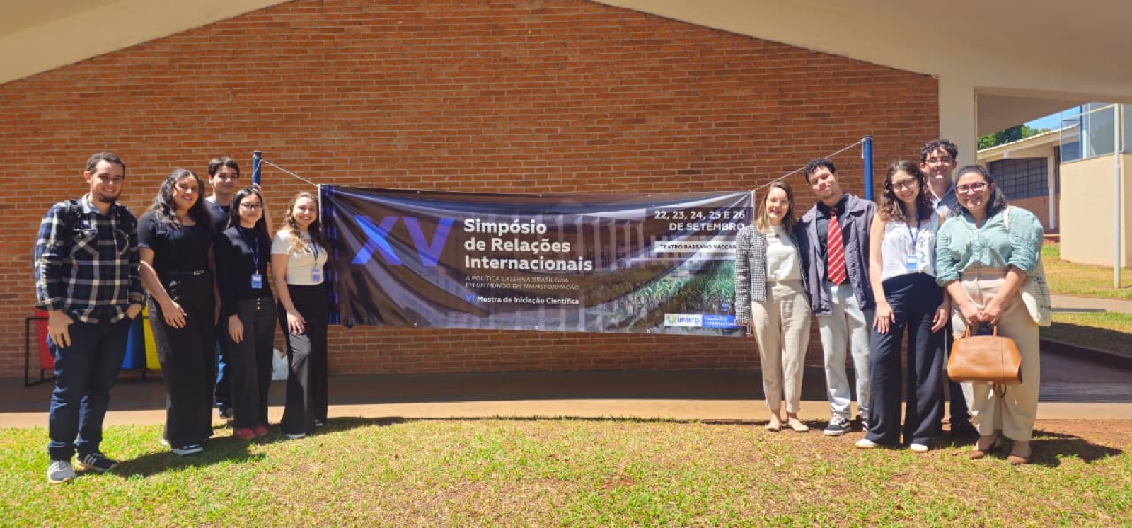 Momentos do curso de Relações Internacionais