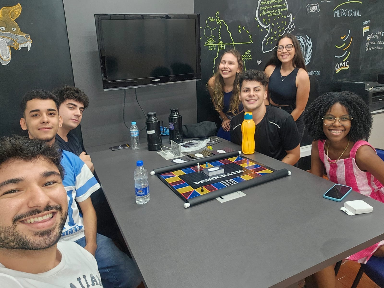 Momentos do curso de Relações Internacionais