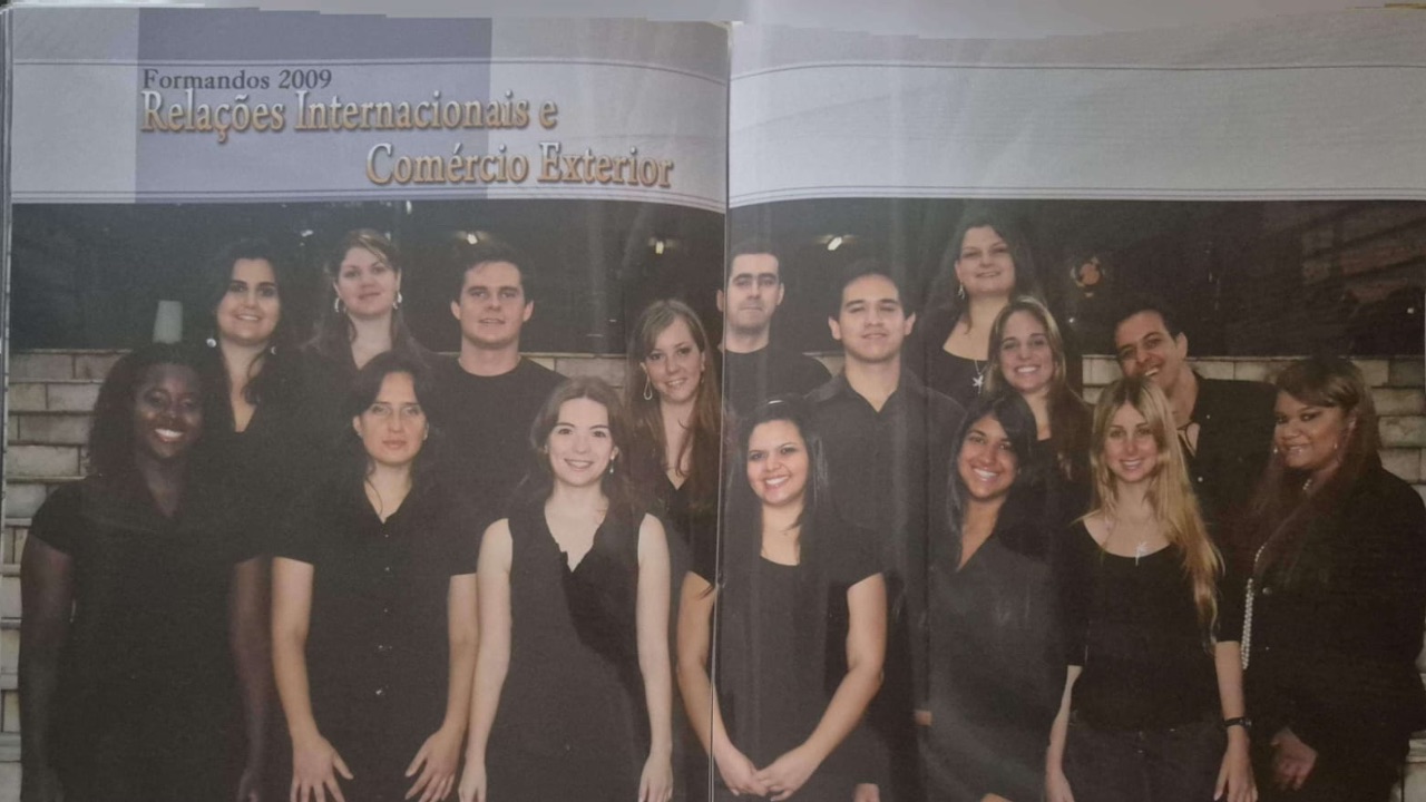 Primeira turma formada em Relações Internacionais e Comércio Exterior, 2009