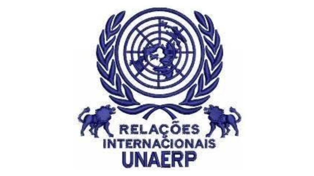 Logo dos núcleos NEPRI e NECCEX de Relações Internacionais, Unaerp